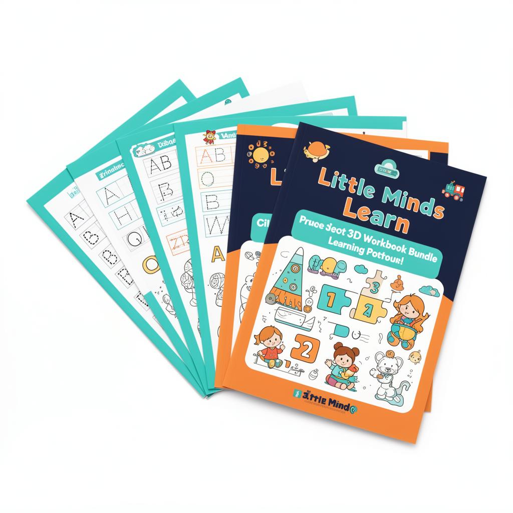 Little Minds Learn 14,000+ printable activities bundle